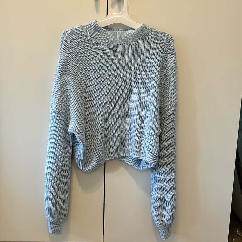 Blue sweater